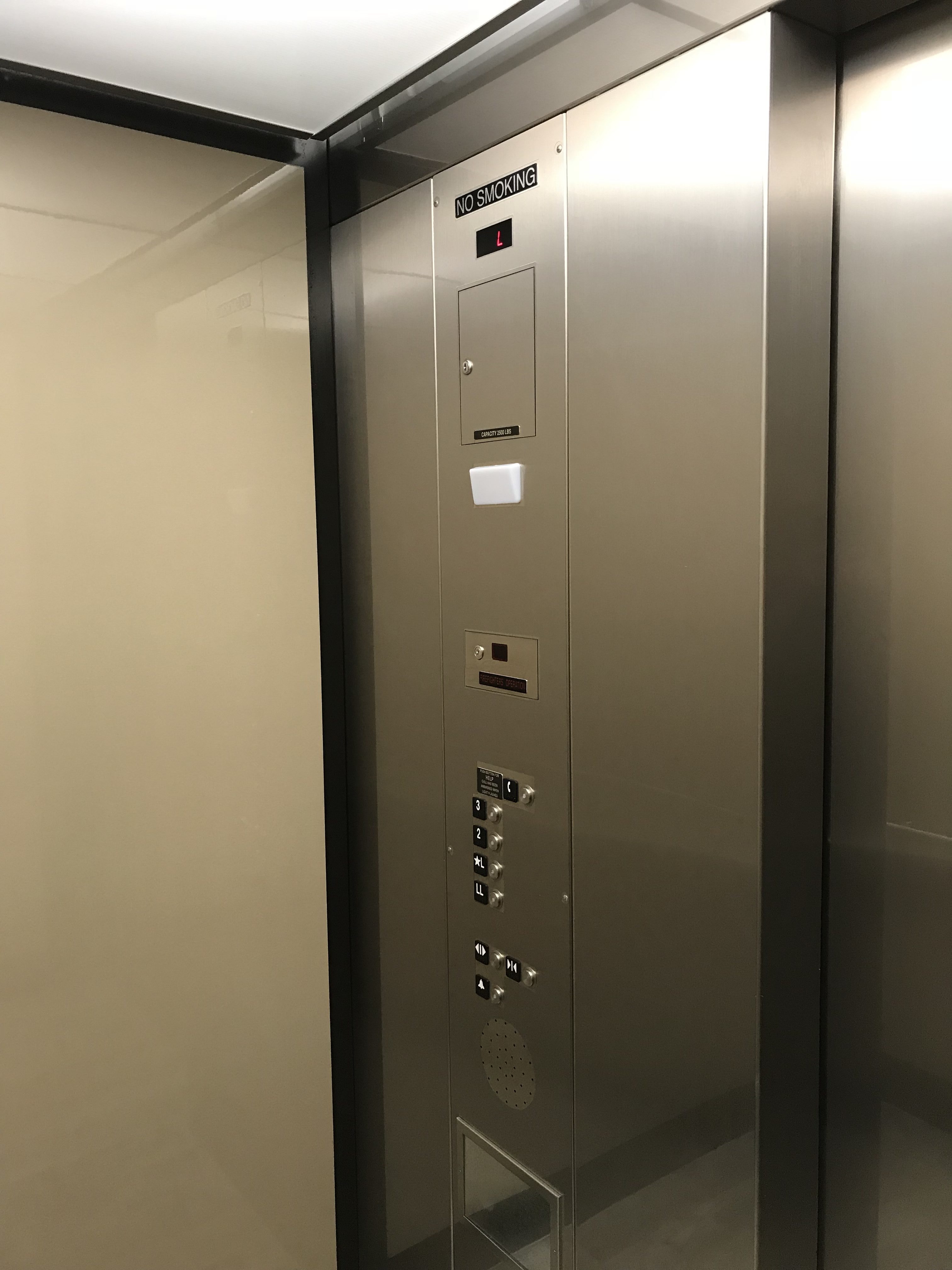 elevator refinishing graffiti shield metal shield colorado film