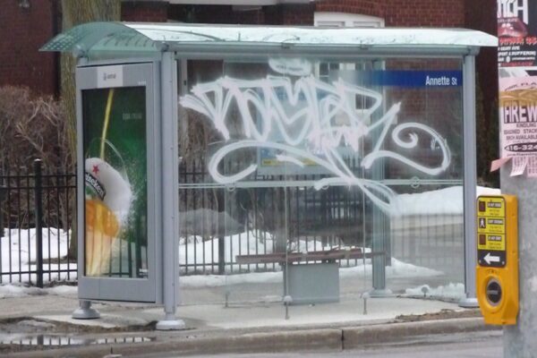 anti-graffiti window film colorado mass transit