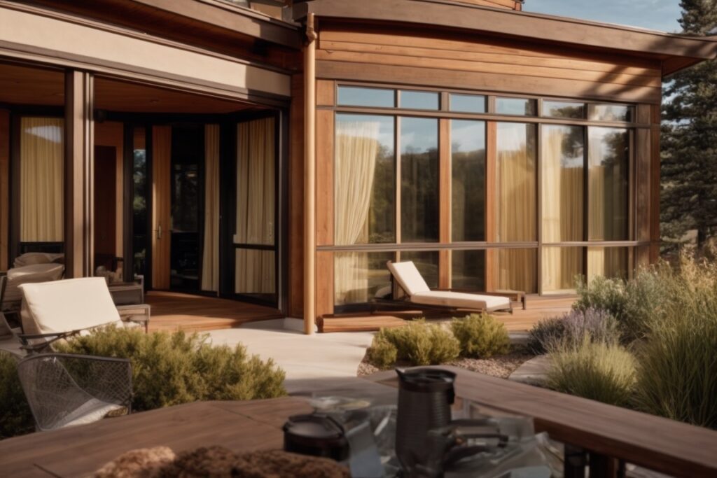 Colorado home with UV protection window film, showing interior fading prevention