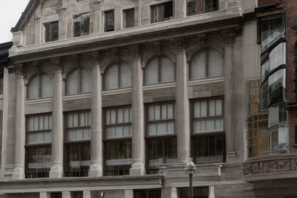 Colorado heritage building with spectrally selective window film